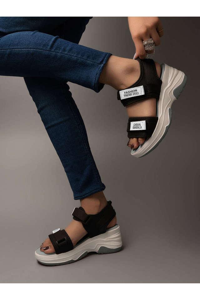 Velcro store sandals womens