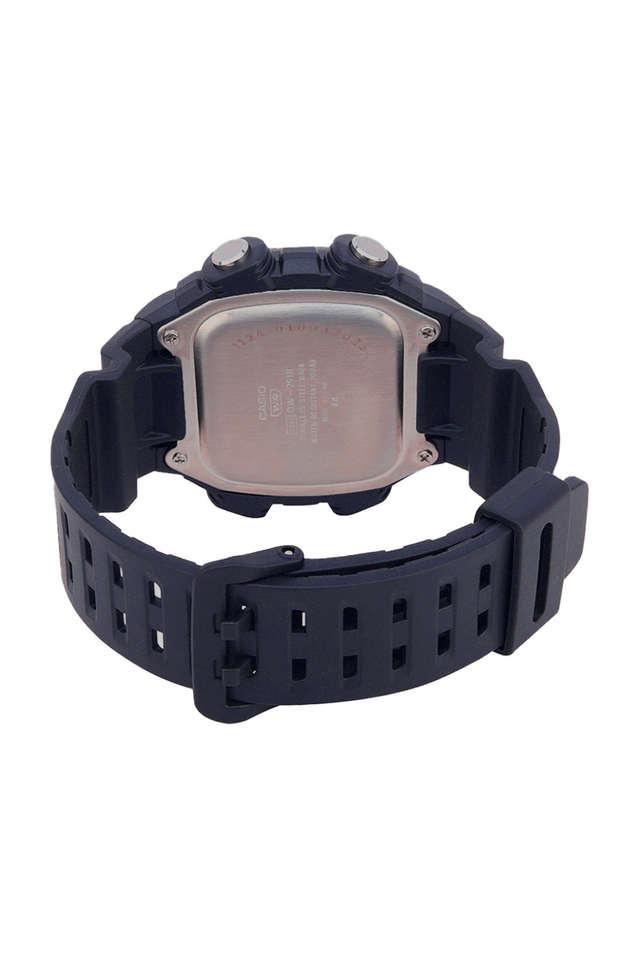 Casio unisex black resin best sale strap watch