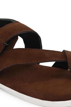 Suede slip on discount sandals