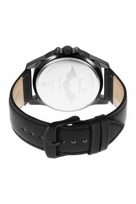 Mens 44.8 mm Batman Anthracite Black Dial Leather Analog Watch 3210NL02