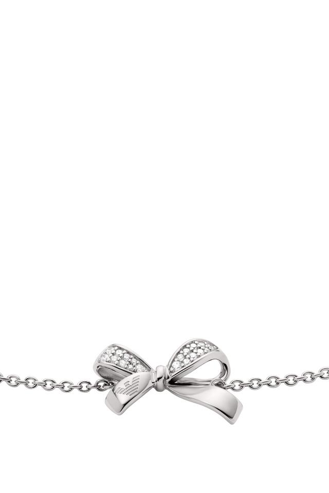 Emporio Armani EGS2911040 Men's Chain Bracelet, Silver at John Lewis &  Partners