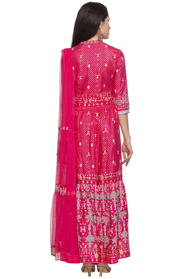 Stop By Shoppers Stop Girls Lehenga Choli Ethnic Wear Self Design Ghagra,  Choli, Dupatta Set Price in India - Buy Stop By Shoppers Stop Girls Lehenga  Choli Ethnic Wear Self Design Ghagra, Choli, Dupatta Set online at  Flipkart.com