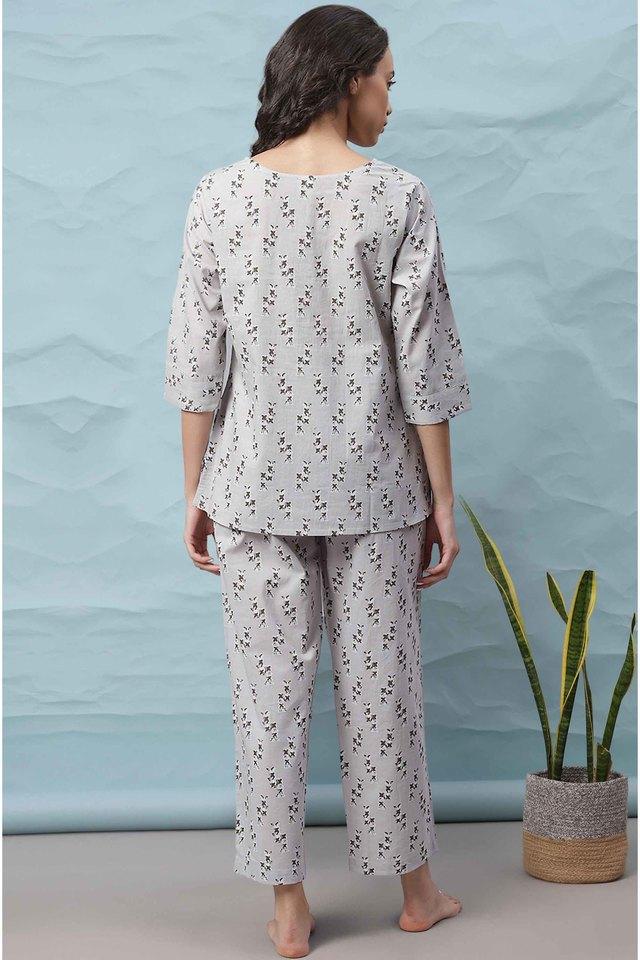 V neck online pyjamas