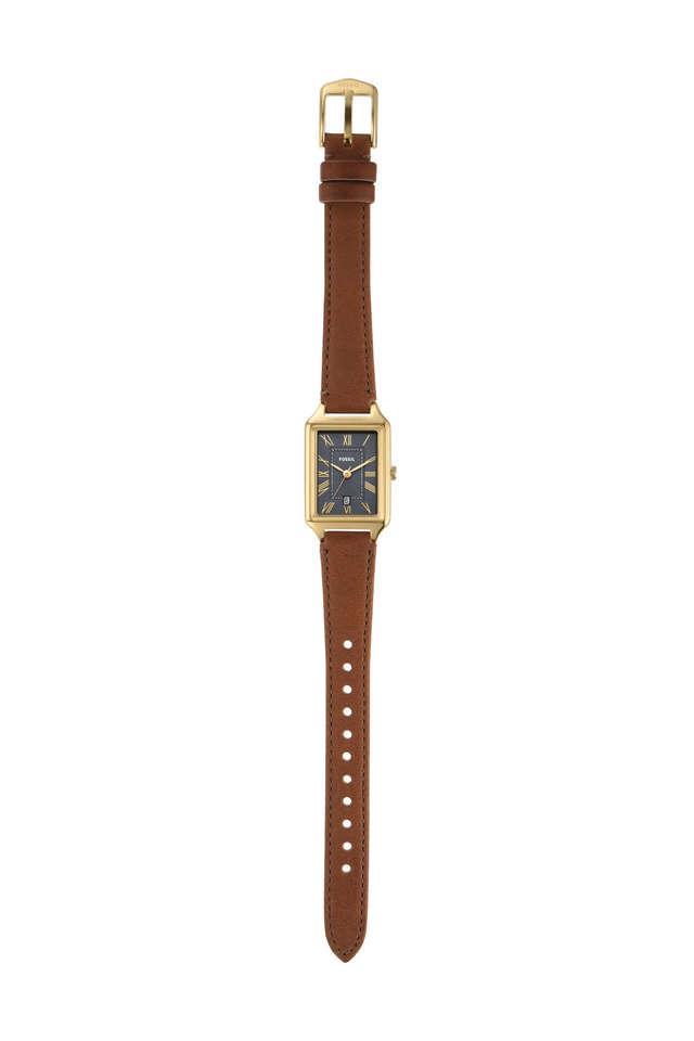 Fossil leather watches for on sale ladies