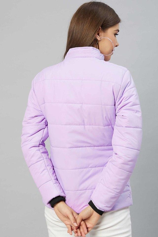 Lavender Long Down Jacket - SHIMENG