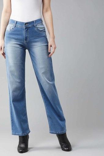 wide leg jeans light blue