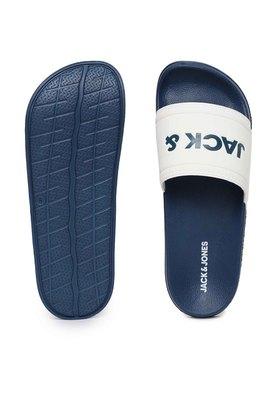 JACK AND JONES - Blue Flip Flops - 1