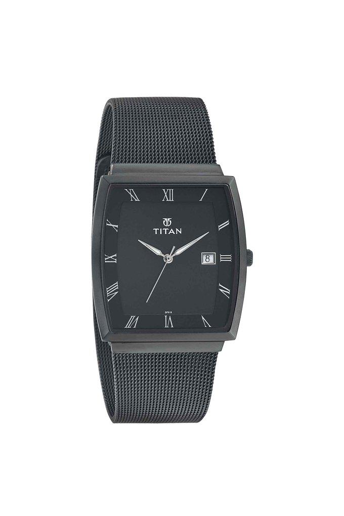 Buy TITAN Mens Analogue Stainless Steel Watch NK90076NM01W