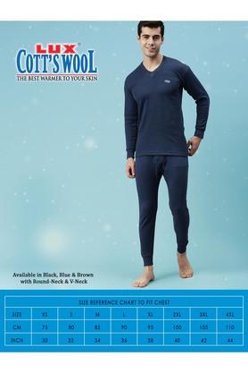 LUX COTT'S WOOL Men Top Thermal - Buy LUX COTT'S WOOL Men Top Thermal  Online at Best Prices in India