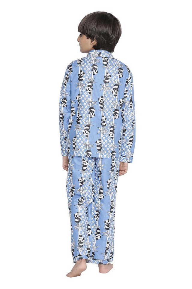 Buy SPYBY Cotton Panda Printed Boys Pajama Set Shoppers Stop