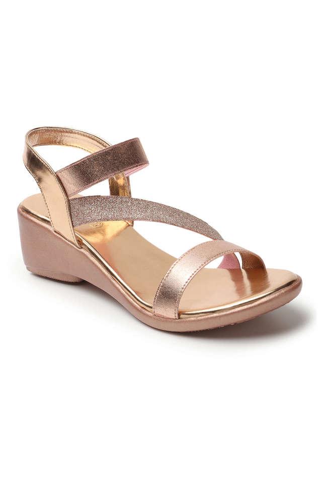 Womens rose gold discount sandals