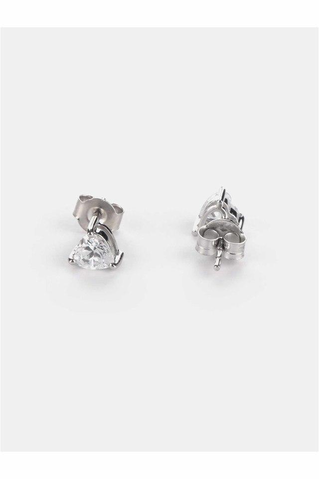 Hug Platinum Stud Earrings|Platinum Stud Collection| CaratLane