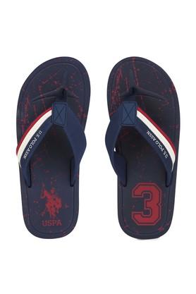 Buy U.S. POLO ASSN. Navy EVA Regular Mens Slippers Shoppers Stop