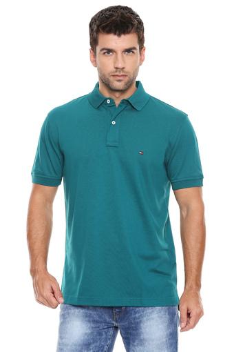 tommy jeans green t shirt