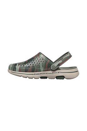 Buy SKECHERS Olive Synthetic Round Toe Mens Shoppers