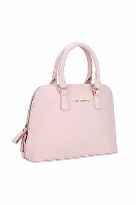 Buy LINO PERROS Womens Pink Coloured Satchel Bag Shoppers Stop