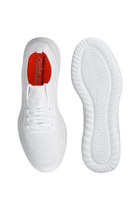 white walking shoes