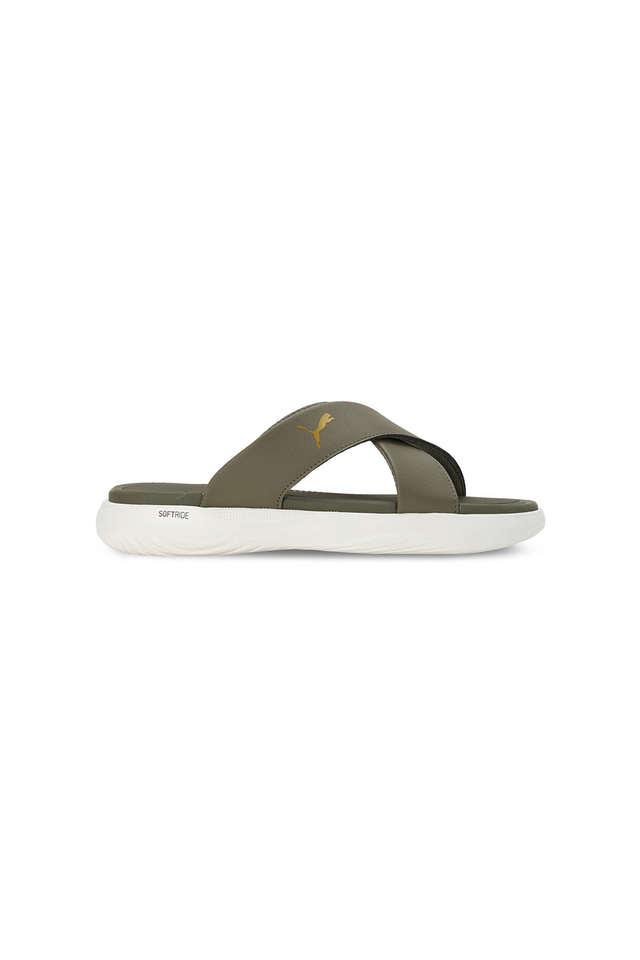 Puma hot sale sandals green