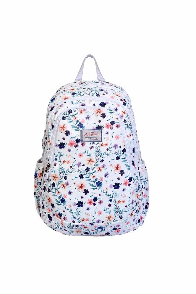 Buy LINO PERROS undefined Womens Multi Coloured Floral Print Backpack Shoppers Stop