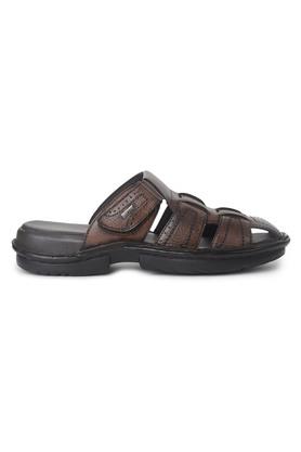 New Reef Genuine Leather Slipon Mens Sandals