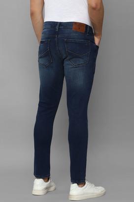 Buy LOUIS PHILIPPE JEANS Light Wash Cotton Blend Super Slim Fit