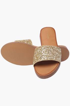 Aldo hot sale glitter slides