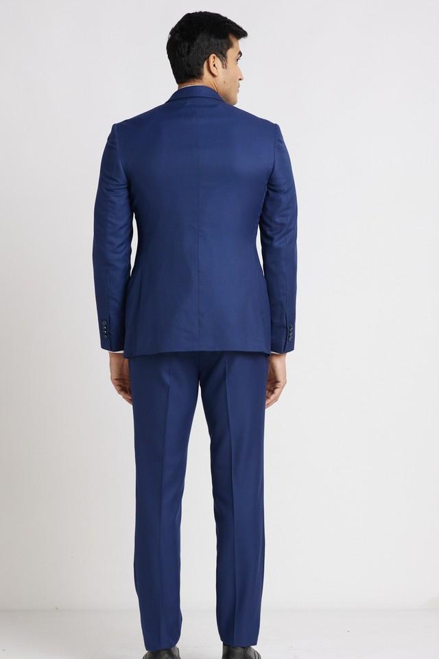 Buy Royal Blue Slim Fit Suit-Set Blazer for Men Online at SELECTED HOMME