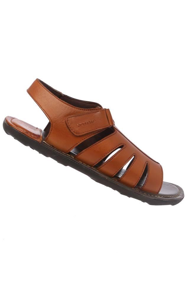 fcity.in - Bucik Bck1022 Men Brown Synthetic Leather Slipon Casual Sandal /