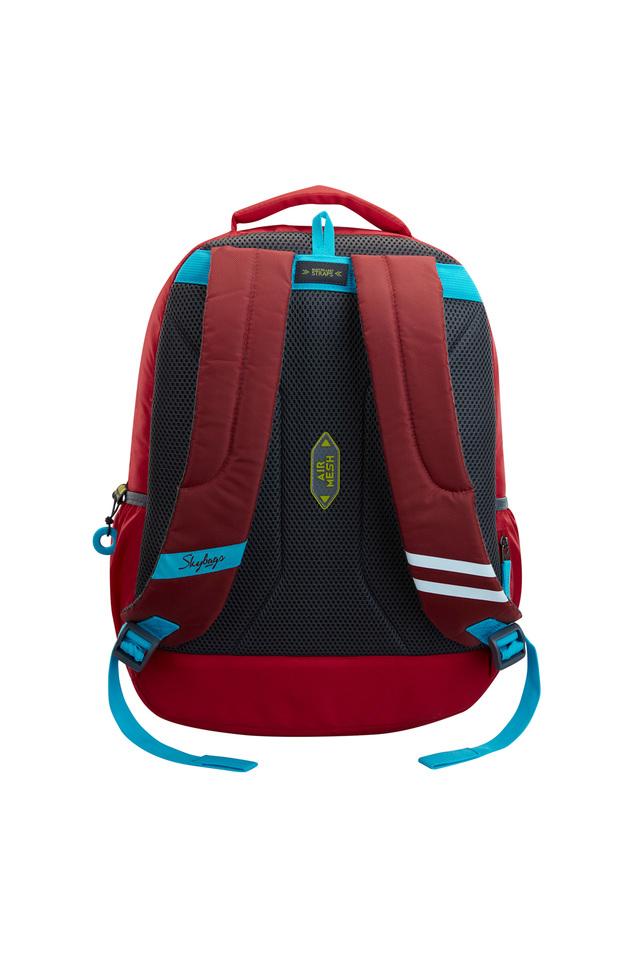 Buy SKYBAGS Red Stylish Design Polyester Unisex Backpack