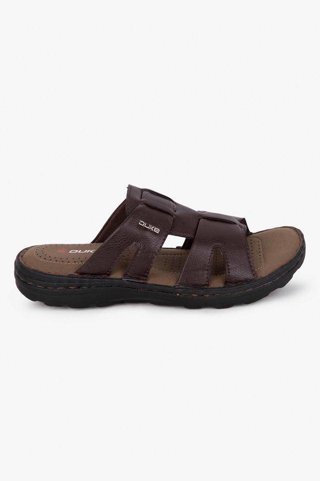 Buy DUKE Acorn Mens Leather Comfort Sandals Shoppers Stop