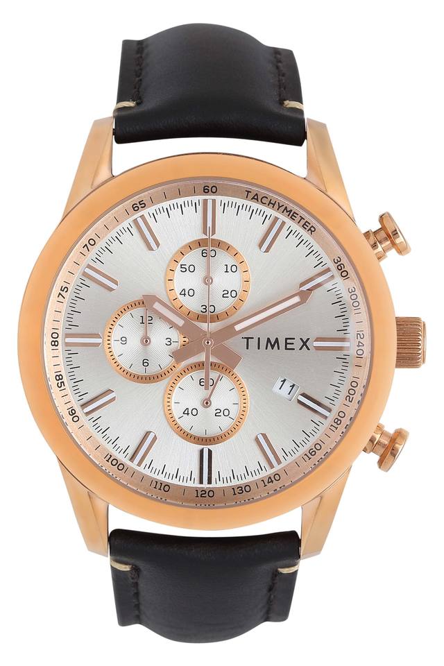 Buy TIMEX Mens Tachymeter Grey Dial Chronograph Watch | Shoppers Stop