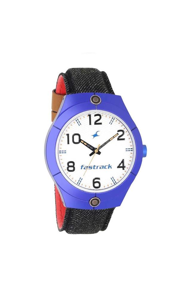 Fastrack White Dial Blue Denim Strap Watch – 3187QL01 Online Shopping on  Fastrack White Dial Blue Denim Strap Watch – 3187QL01 in Muscat, Sohar,  Duqum, Salalah, Sur in Oman