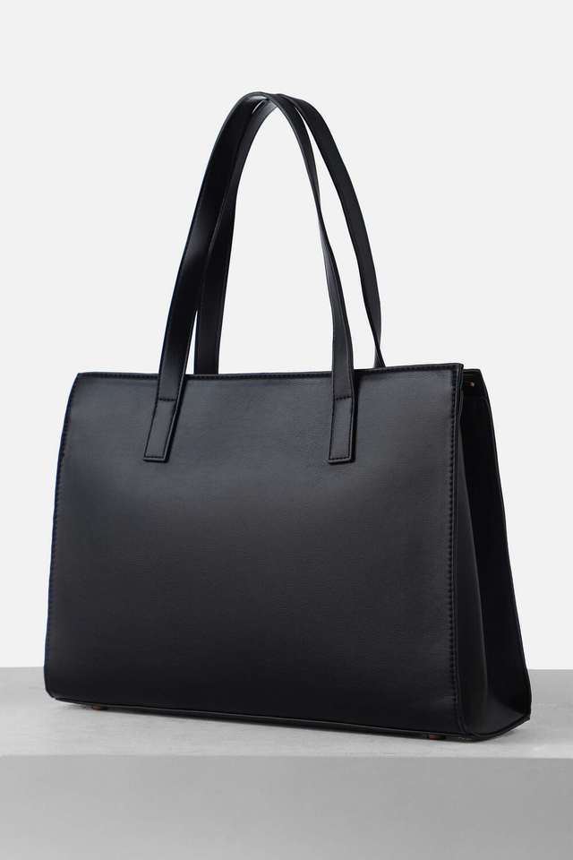 Buy VAN HEUSEN undefined Zipper PU Women s Casual Wear Tote Bag Shoppers Stop