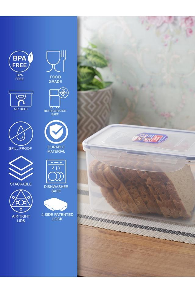 Buy LOCK & LOCK Classic Rectangular Plastic Airtight Food Storage