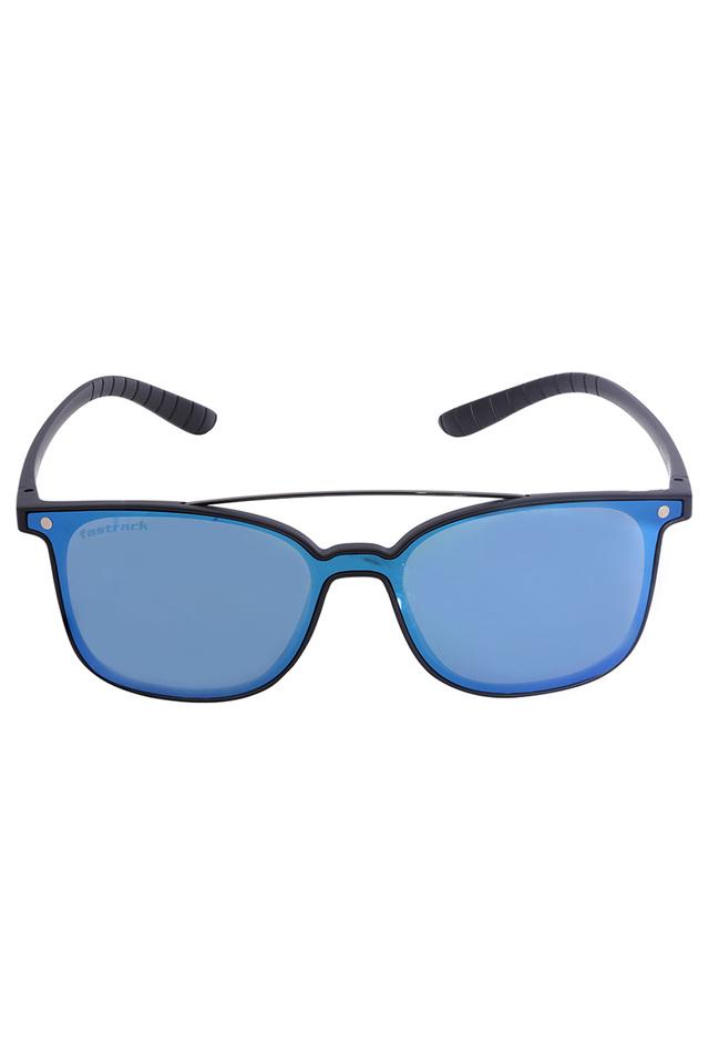 Fastrack Blue Square UV Protection Unisex Sunglasses