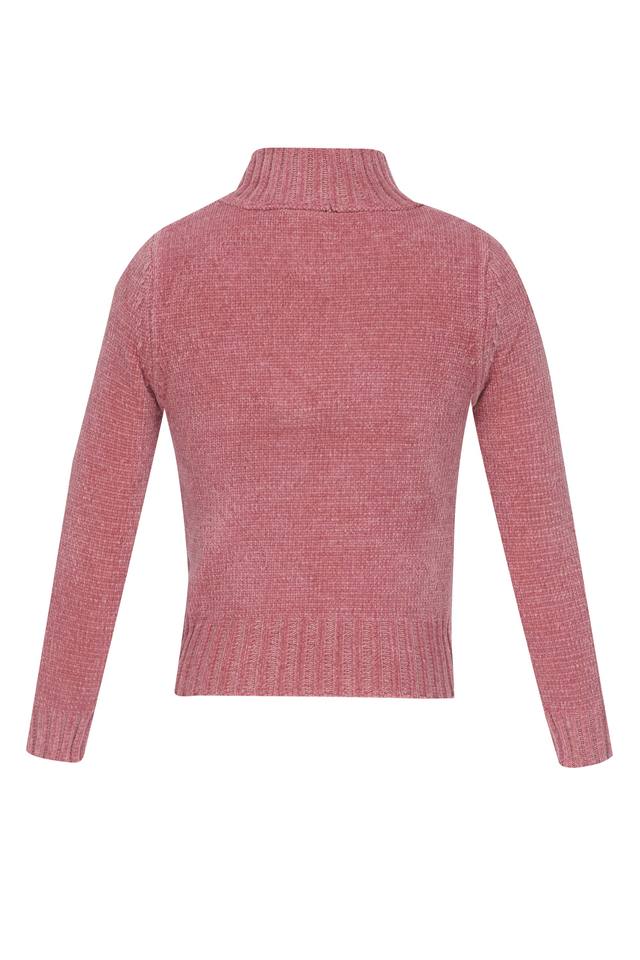 TINY GIRL -  Pink Pullover & Cardigan - Main