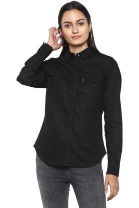 levis black shirt womens