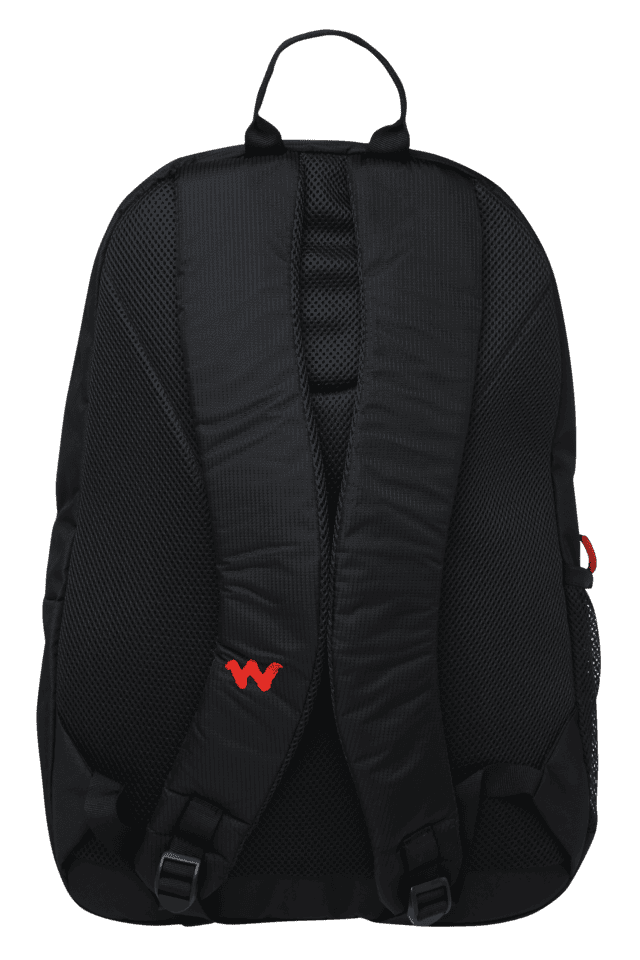 Buy WILDCRAFT Black Unisex 3 Compartment Zipper Closure Backpack