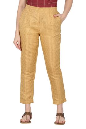 Buy Gold Pants for Women by Indya Online  Ajiocom