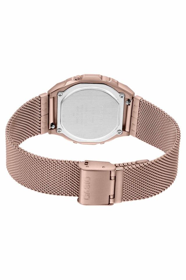 Casio vintage rose gold digital clearance watch