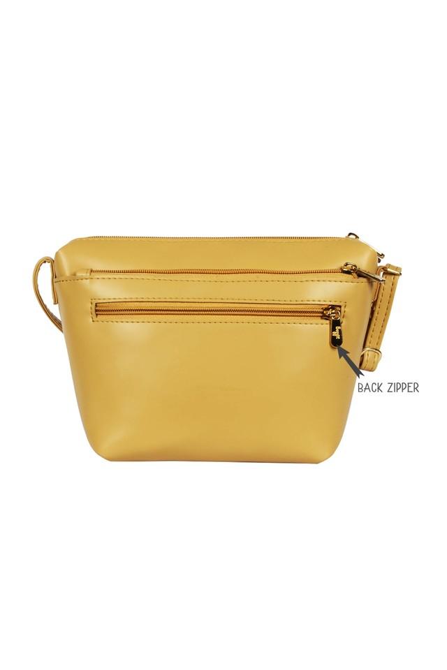 baggit yellow sling bag