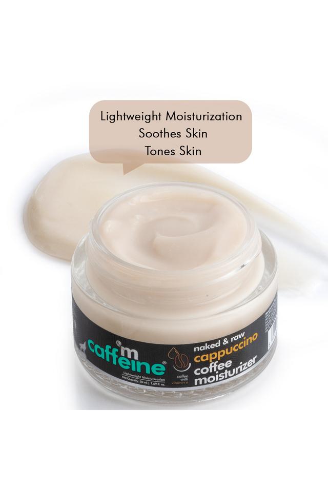 Buy M CAFFEINE Naked & Raw Cappuccino Coffee Face Moisturizer