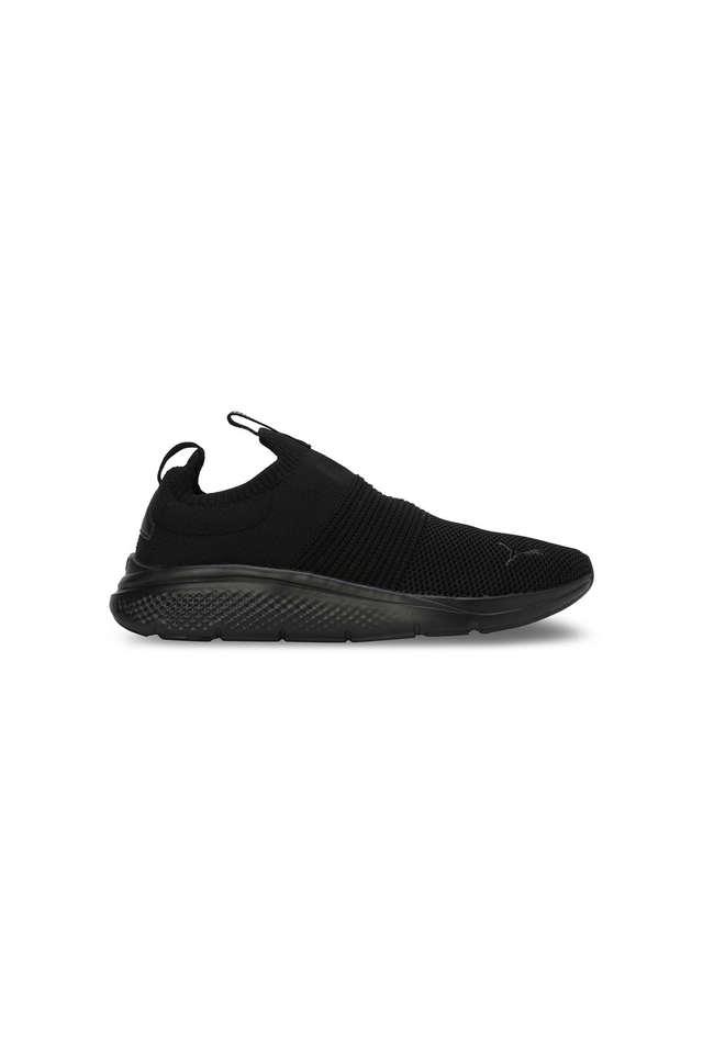 Buy PUMA Black Mesh Slip on Men Casual Shoes Shoppers Stop