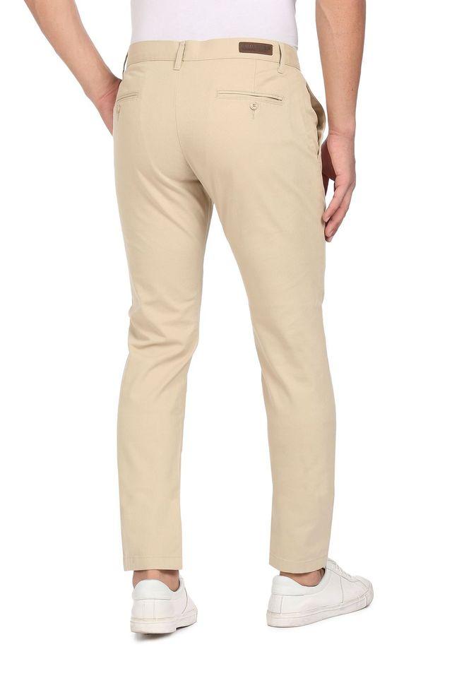 Buy Cream Trousers & Pants for Men by Roots by Ruggers Online | Ajio.com