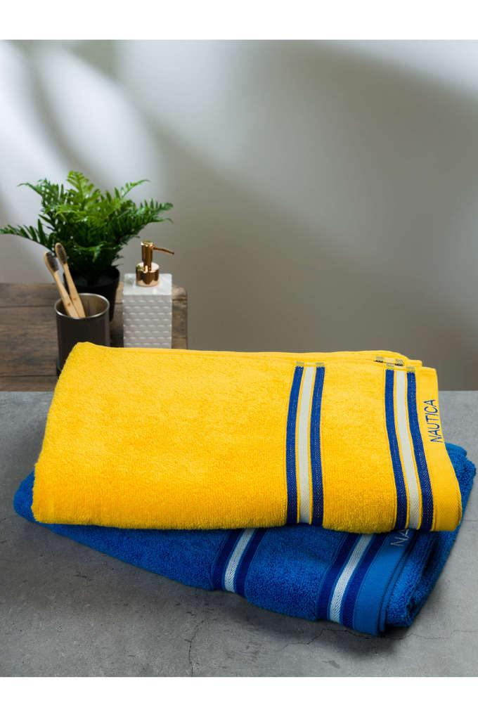 Buy NAUTICA Multi Super Soft Zero Twist 100% Cotton Towel - 2Pc