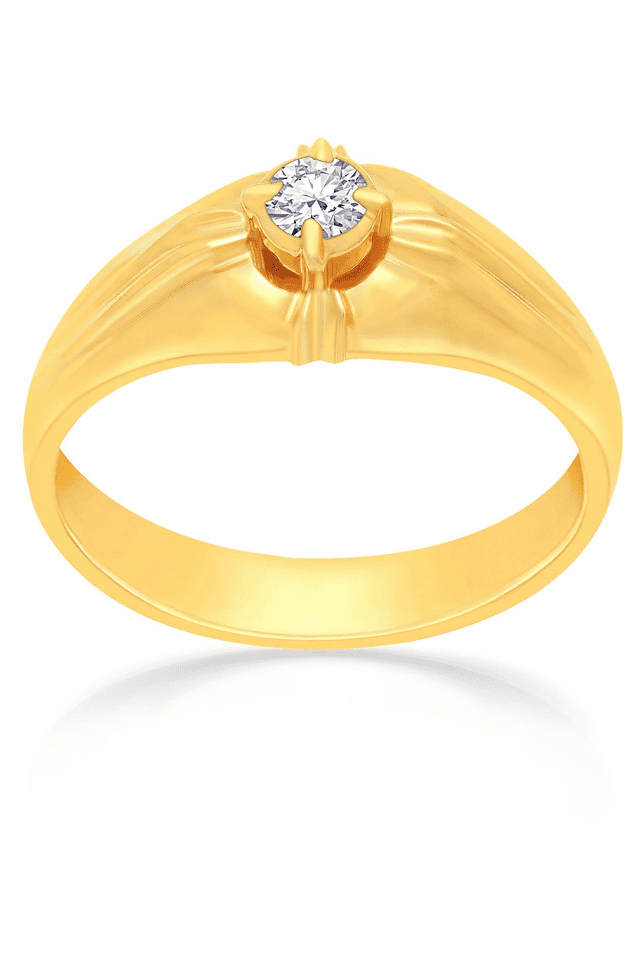 Buy quality 18k gold real diamond ring mga - rdr0032 in Amreli