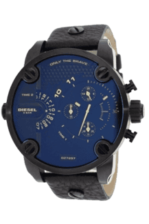 Mens Black Dial Watch Dz7257I
