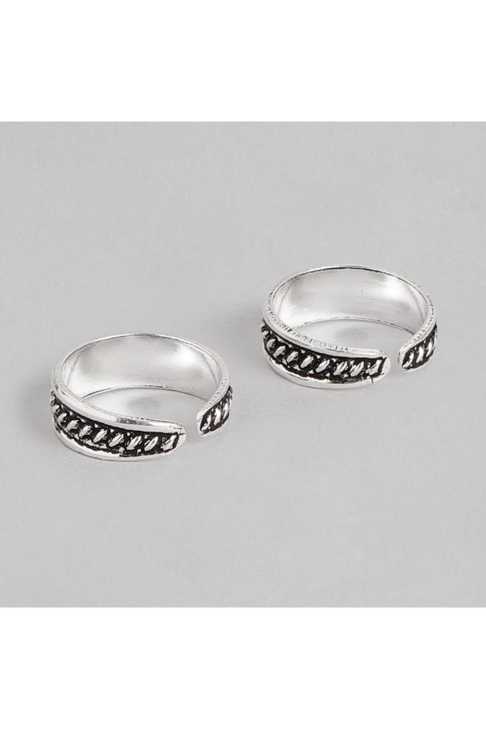 Malabar gold silver hot sale toe rings