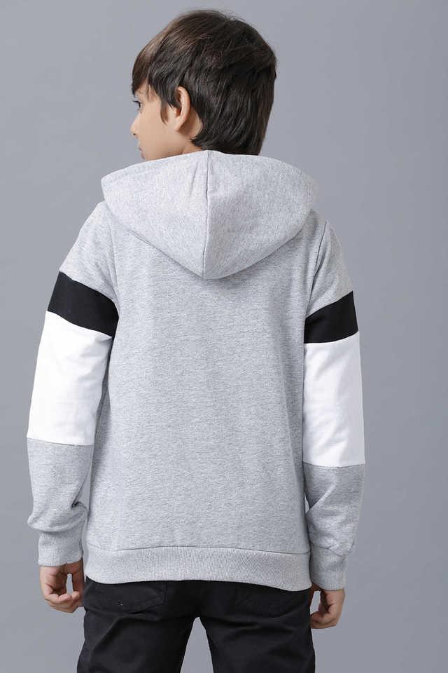 Hoodie - Light gray melange/New York - Kids