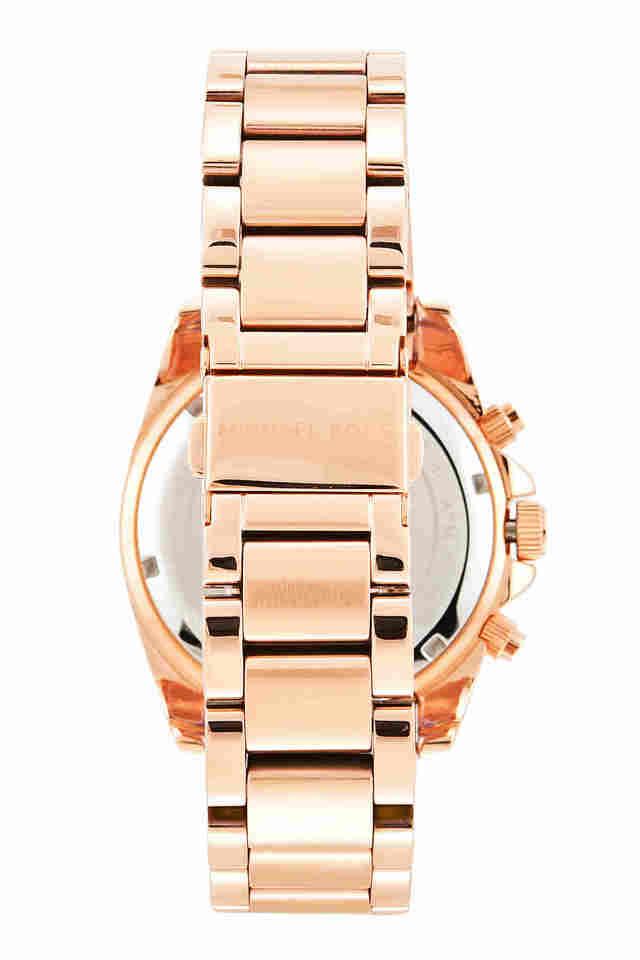 Buy MICHAEL KORS Womens 39 mm Blair Rose Gold Dial Stainless Steel